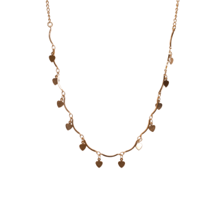 Chocker Chapinha Coração 40cm