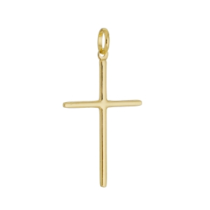 Corrente Elo Cartier Médio com Pingente Crucifixo