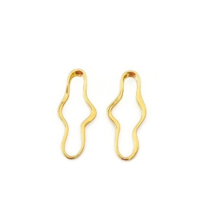 Brinco Organico OVAL GRANDE