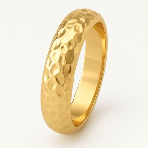 Bracelete martelado oval