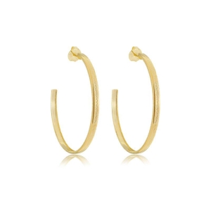 Brinco Argola trabalhada 55 mm