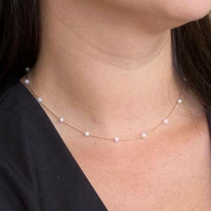 Colar Pérola Delicado