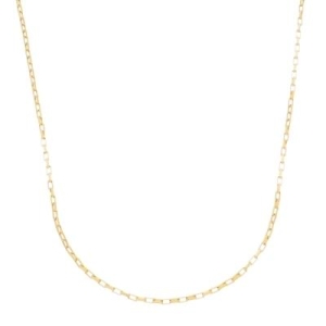 Corrente Tijolinho 60 cm + pingente cruz diamantada gratis