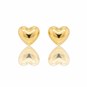 Brinco Coração Liso