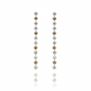 Brinco Cristal Zirconia em Sequência