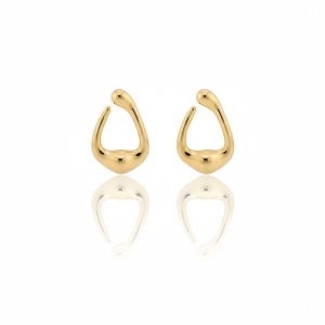 Brinco Oval Orgânico Aberto