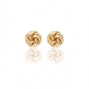 Brincos Novelo Redondo Pequeno Liso
