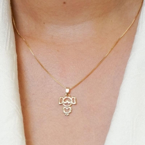 Pingente de Menina 18mm