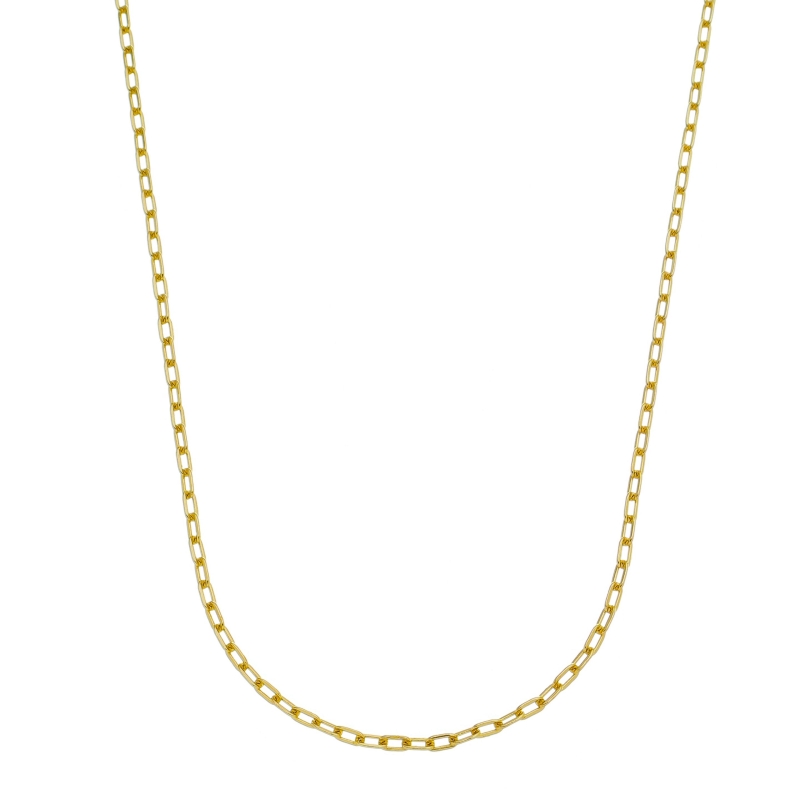 Corrente Elo Cartier Médio com Pingente Crucifixo