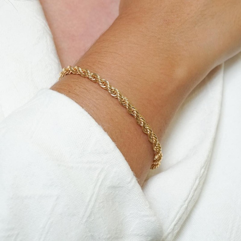 Pulseira  cordao baiano 5 mm