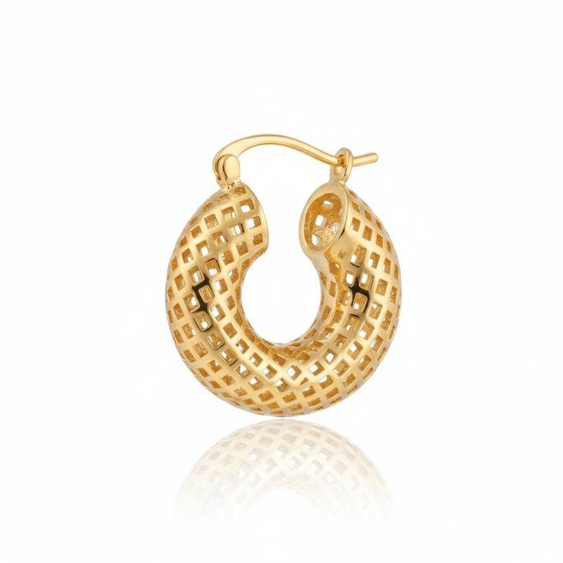 Argola Classica Tubo Vazada