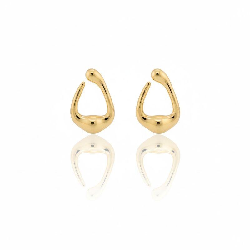 Brinco Oval Orgânico Aberto