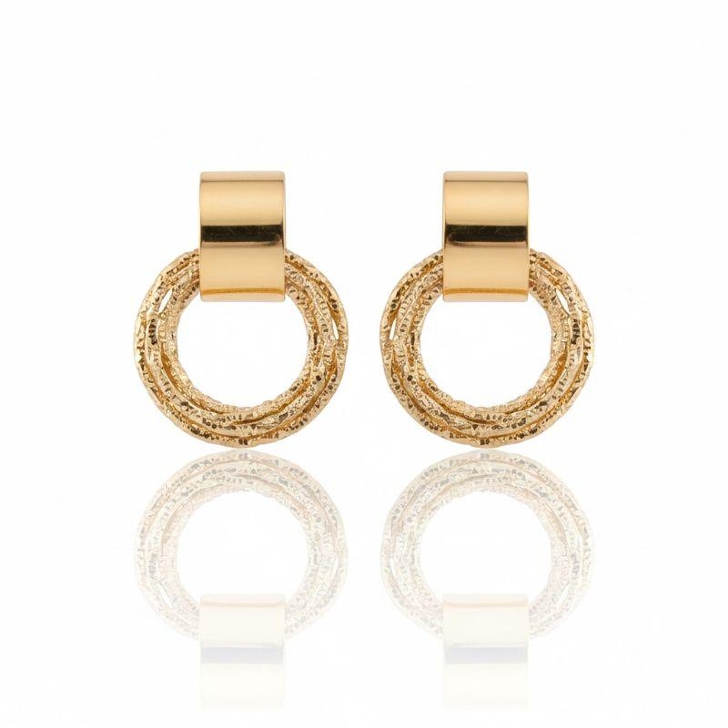 Brincos Multifios Diamantado