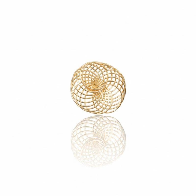 Brincos Redondo Aramado