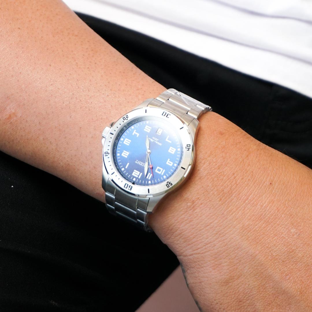 D2SX - RELOGIO PULSO ORIENT - QUARTZ,ANLGO.CX.ACO INOX.CAL.VJ52B12 - D.C.R.E 2014/870866