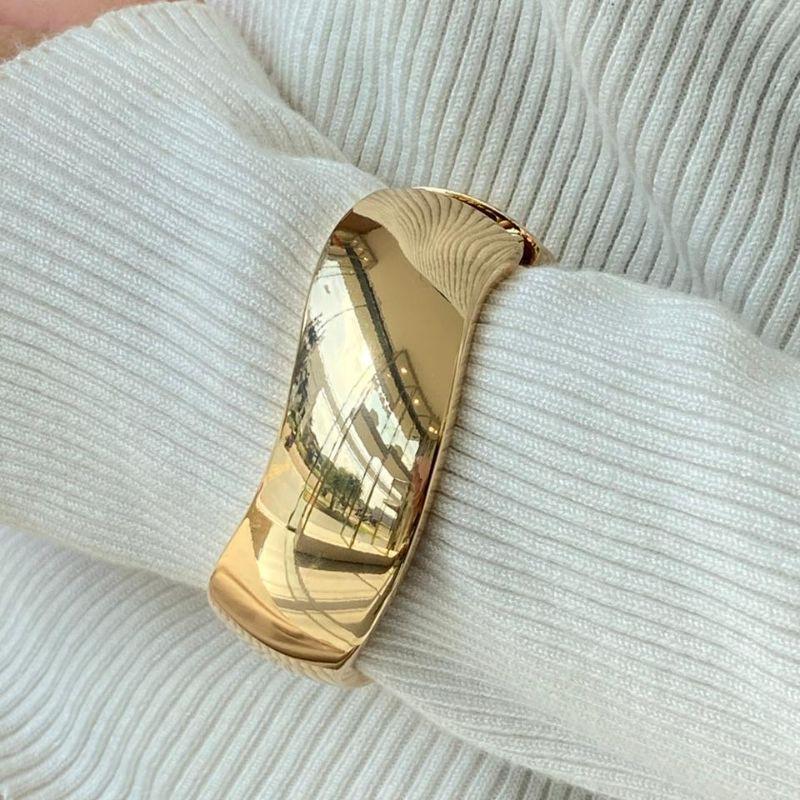 Bracelete liso torto