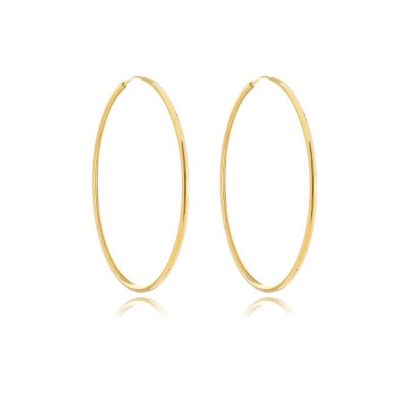 Brinco Argola lisa 62 mm