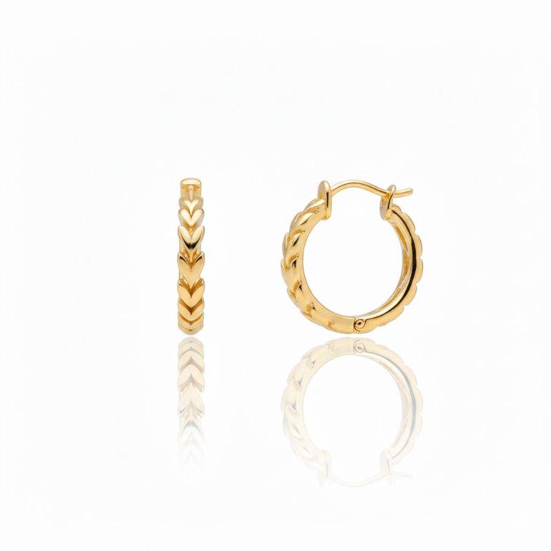 Brinco Argola Lisa Sol