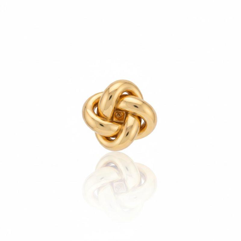 Brincos Novelo Redondo Liso