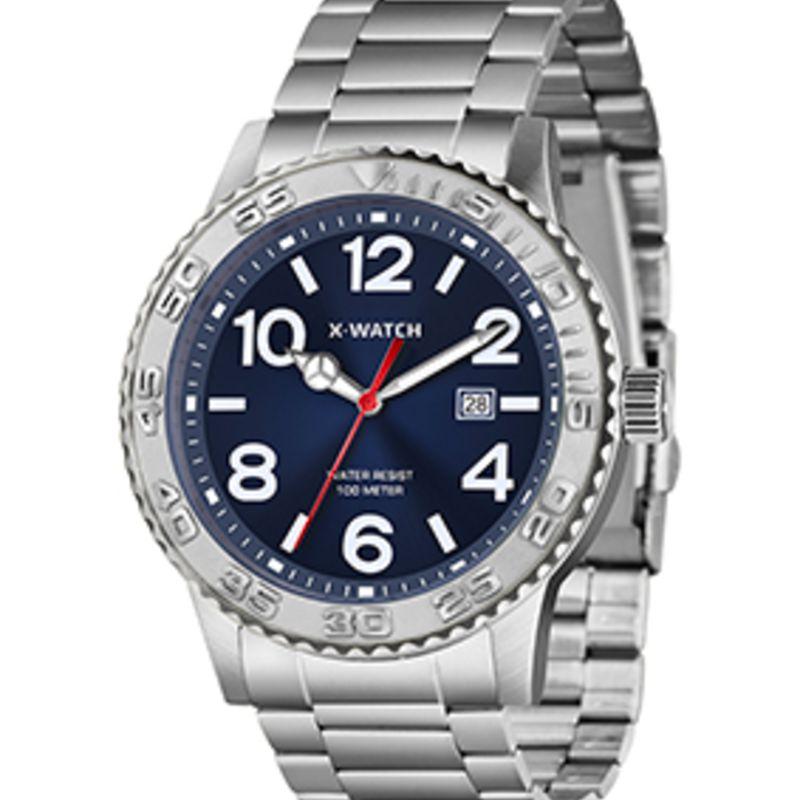 D2SX - RELOGIO PULSO XWATCH - QUARTZ,ANLGO.CX.ACO INOX.CAL.VX32E21 - D.C.R.E 2025/056260