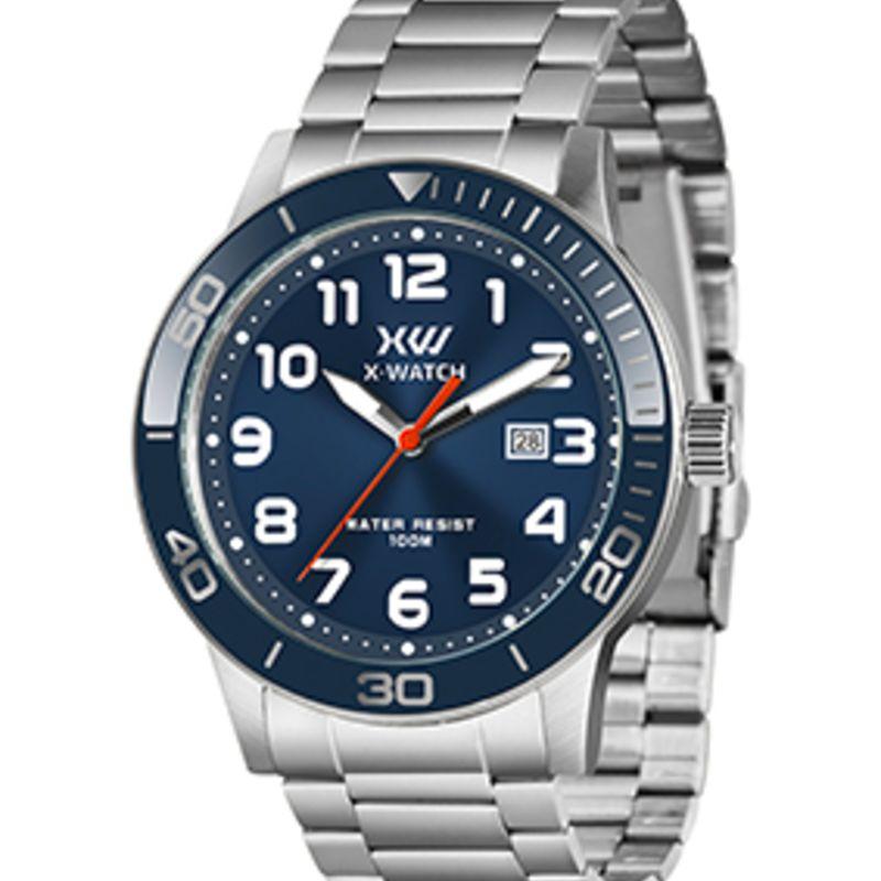 D2SX - RELOGIO PULSO XWATCH - QUARTZ,ANLGO.CX.ACO INOX.CAL.VX32E21 - D.C.R.E 2025/056294