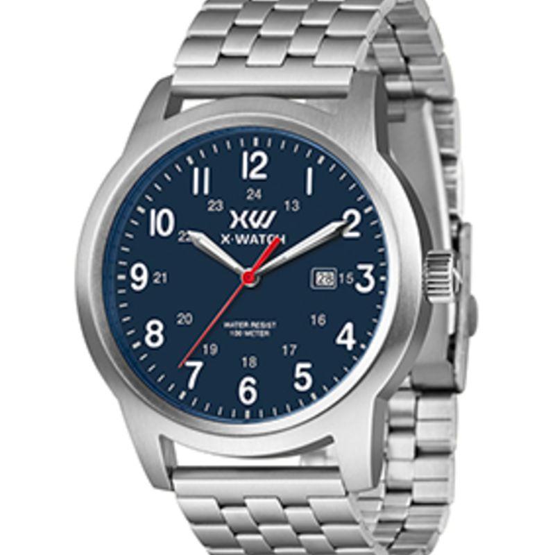 D2SX - RELOGIO PULSO XWATCH - QUARTZ,ANLGO.CX.ACO INOX.CAL.VX32E21 - D.C.R.E 2025/056456