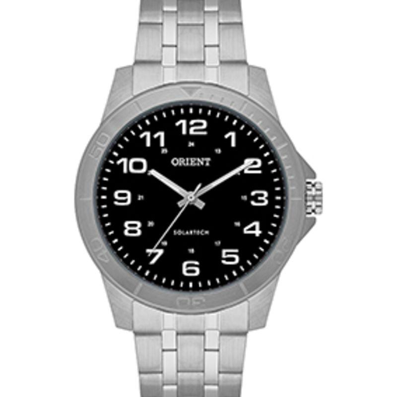 P2SX - RELOGIO PULSO ORIENT - QUARTZ,ANLGO.SOLAR CX.ACO INOX.CAL.A - D.C.R.E 2026/080822