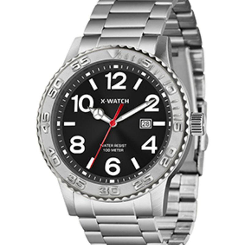 P2SX - RELOGIO PULSO XWATCH - QUARTZ,ANLGO.CX.ACO INOX.CAL.VX32E21 - D.C.R.E 2025/056260