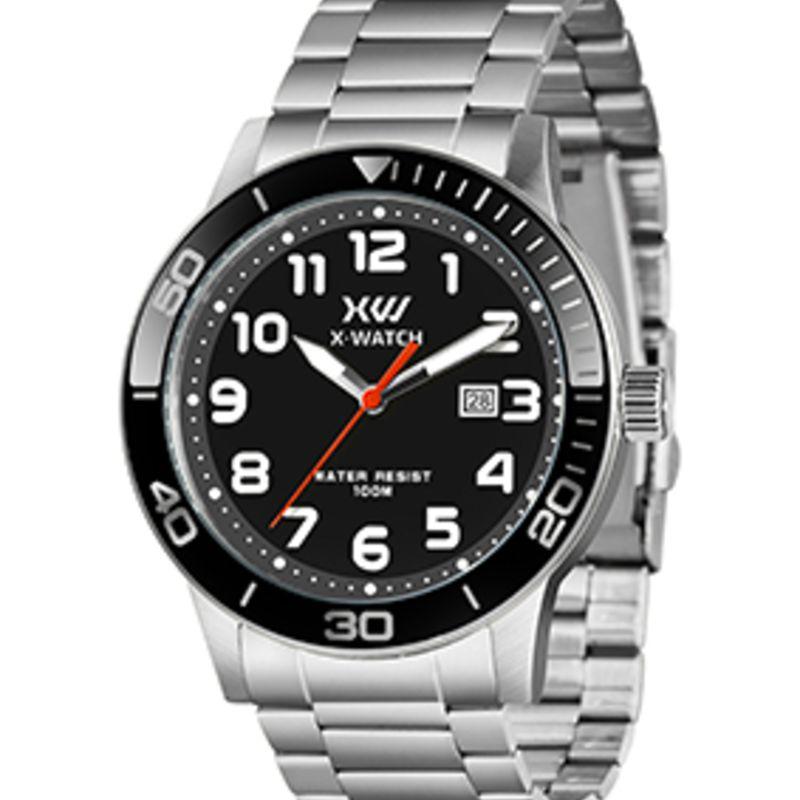 P2SX - RELOGIO PULSO XWATCH - QUARTZ,ANLGO.CX.ACO INOX.CAL.VX32E21 - D.C.R.E 2025/056294