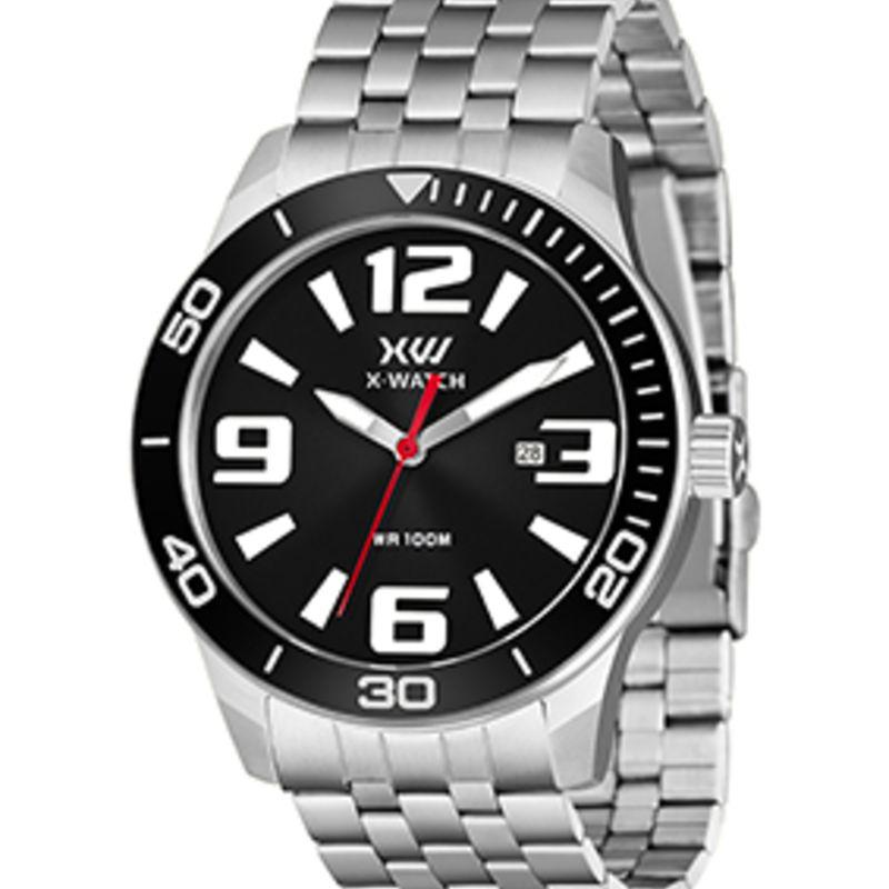 P2SX - RELOGIO PULSO XWATCH - QUARTZ,ANLGO.CX.ACO INOX.CAL.VX32E21 - D.C.R.E 2025/224871